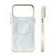 Чехол защитный VLP Aster Pro Case с MagSafe для iPhone 17 ProMax, белый