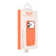 Чехол защитный VLP Aster Pro Case с MagSafe для iPhone 17 Pro, оранжевый
