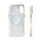 Чехол защитный VLP Aster Pro Case с MagSafe для iPhone 17, белый