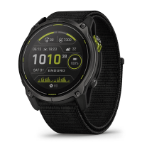 Часы Garmin Enduro 3 - 51 mm Solar Sapphire Carbon Gray DLC Titanium / Black UltraFit Nylon Strap