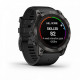 Часы Garmin Fenix 7X Pro - Sapphire Solar Carbon Gray DLC Titanium