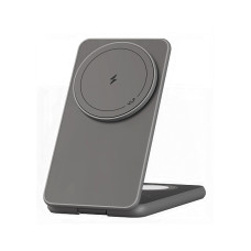 Беспроводное зарядное устройство VLP Alum Power Pro для Apple, натуральный титан