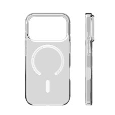 Чехол защитный VLP Puro Case с MagSafe для iPhone 17 Pro, прозрачный
