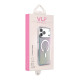Чехол защитный VLP Pulse Case с MagSafe для iPhone 17 ProMax, перламутровый