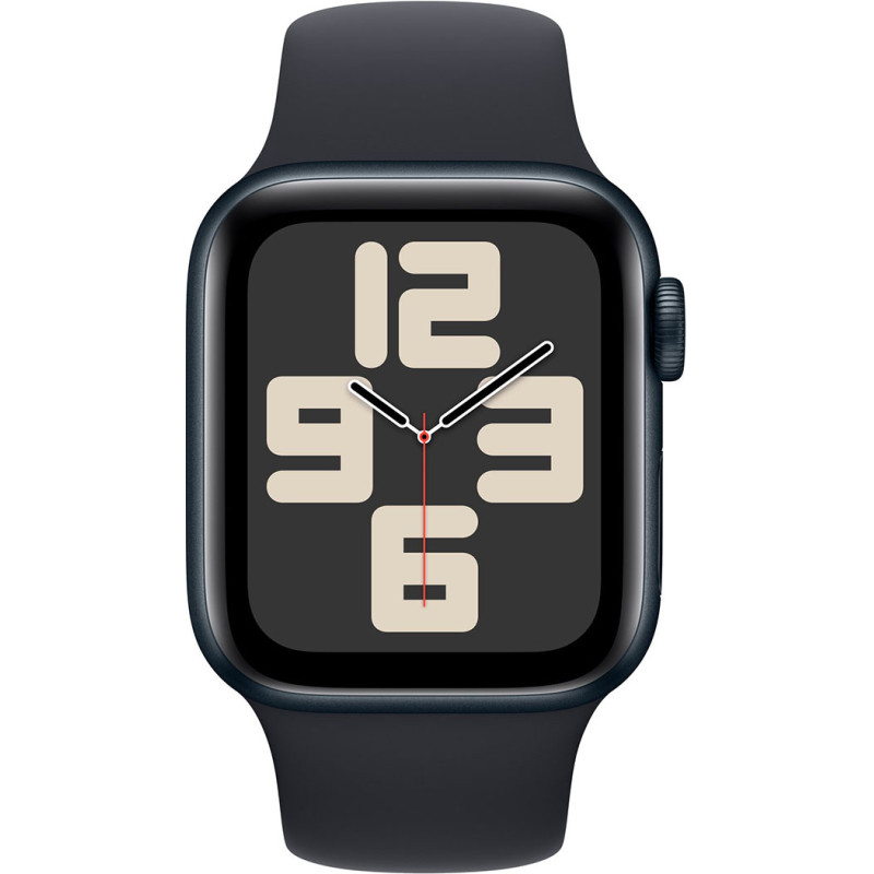 Смартгодинник Apple Watch SE GPS 40mm Midnight Aluminium Case with Midnight Sport Band – M/L