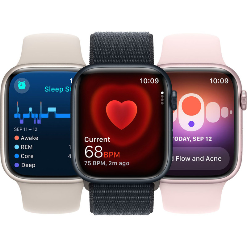 Смартгодинник Apple Watch Series 9 GPS 41mm RED Aluminium Case with RED Sport Band – S/M
